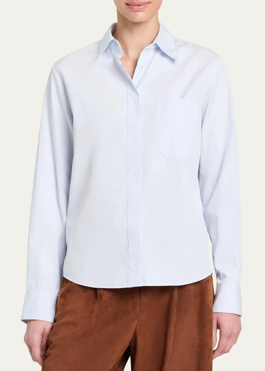 TWP Cowboy Update Cotton Button-Front Shirt | Thumbnail 3 TWP Cowboy Update Cotton Button-Front Shirt | Thumbnail 3