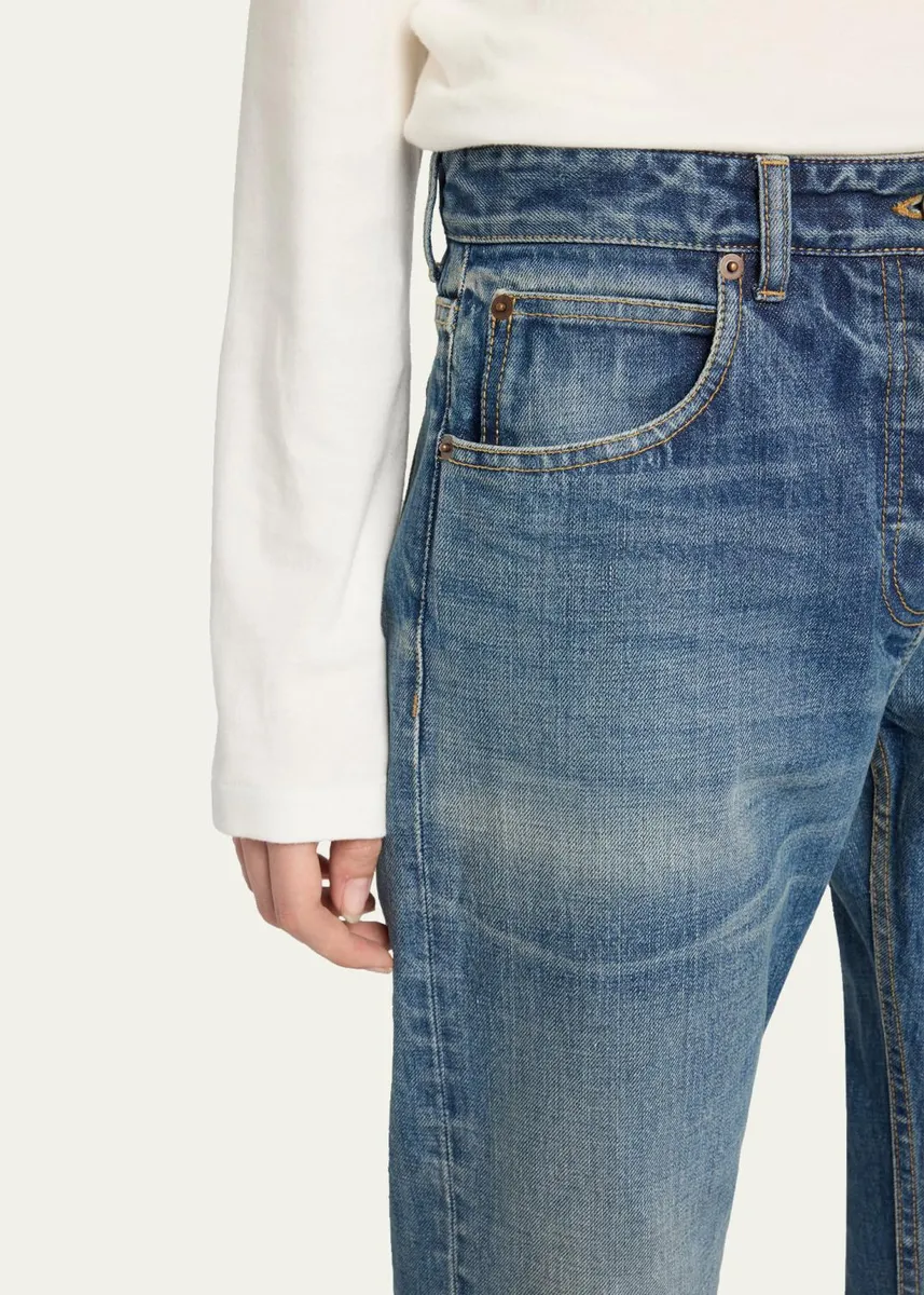 The Row Riaco Straight-Leg Ankle Jeans | Thumbnail 5 The Row Riaco Straight-Leg Ankle Jeans | Thumbnail 5