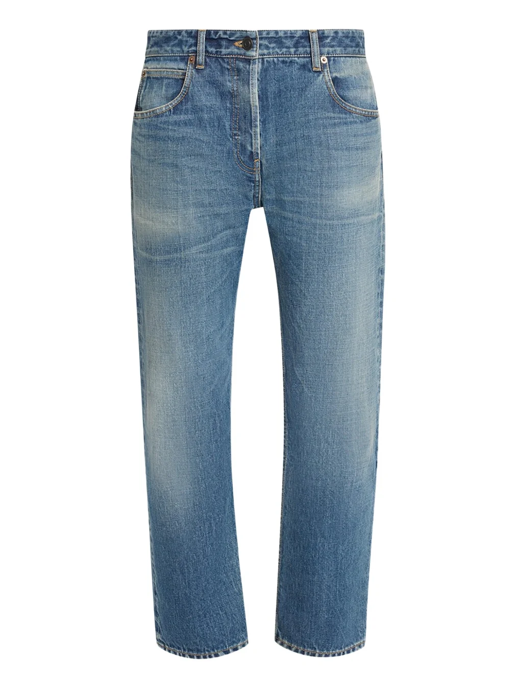 Riaco Straight-Leg Ankle Jeans