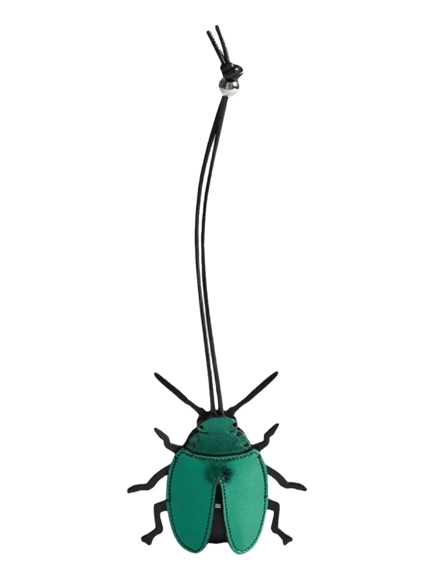 JW Anderson Men's Leather Beetle Bag Charm