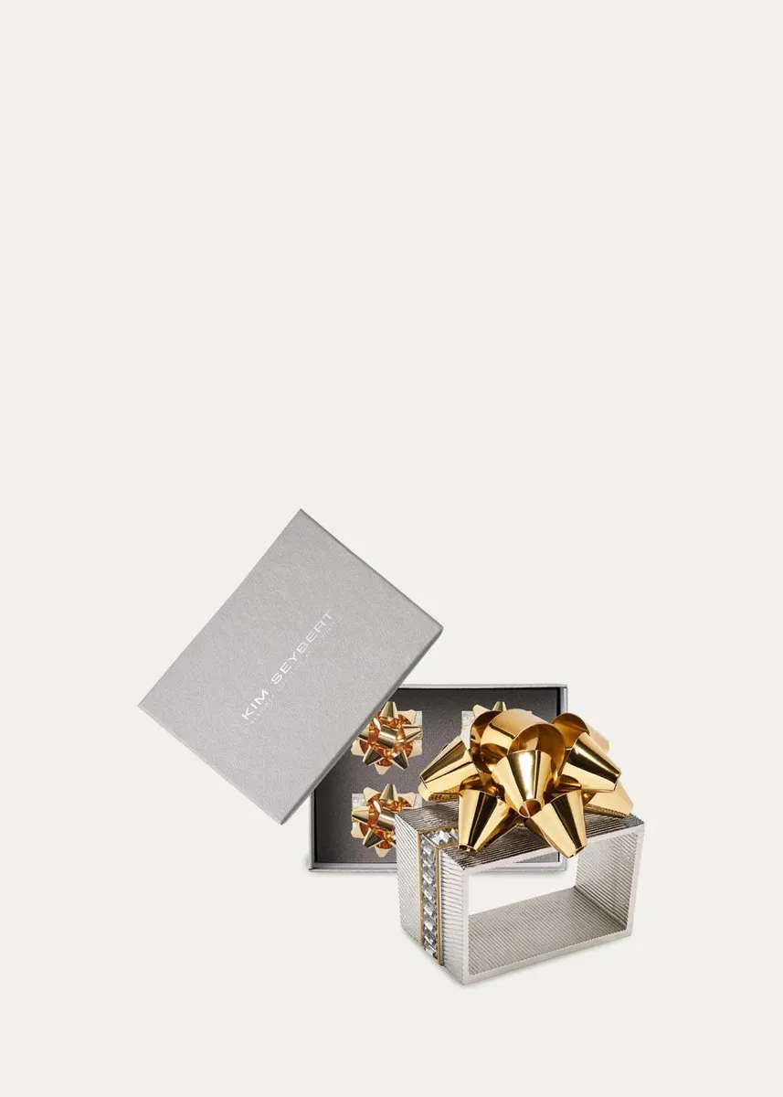 Kim Seybert Holiday Bow Napkin Ring | Thumbnail 2 Kim Seybert Holiday Bow Napkin Ring | Thumbnail 2