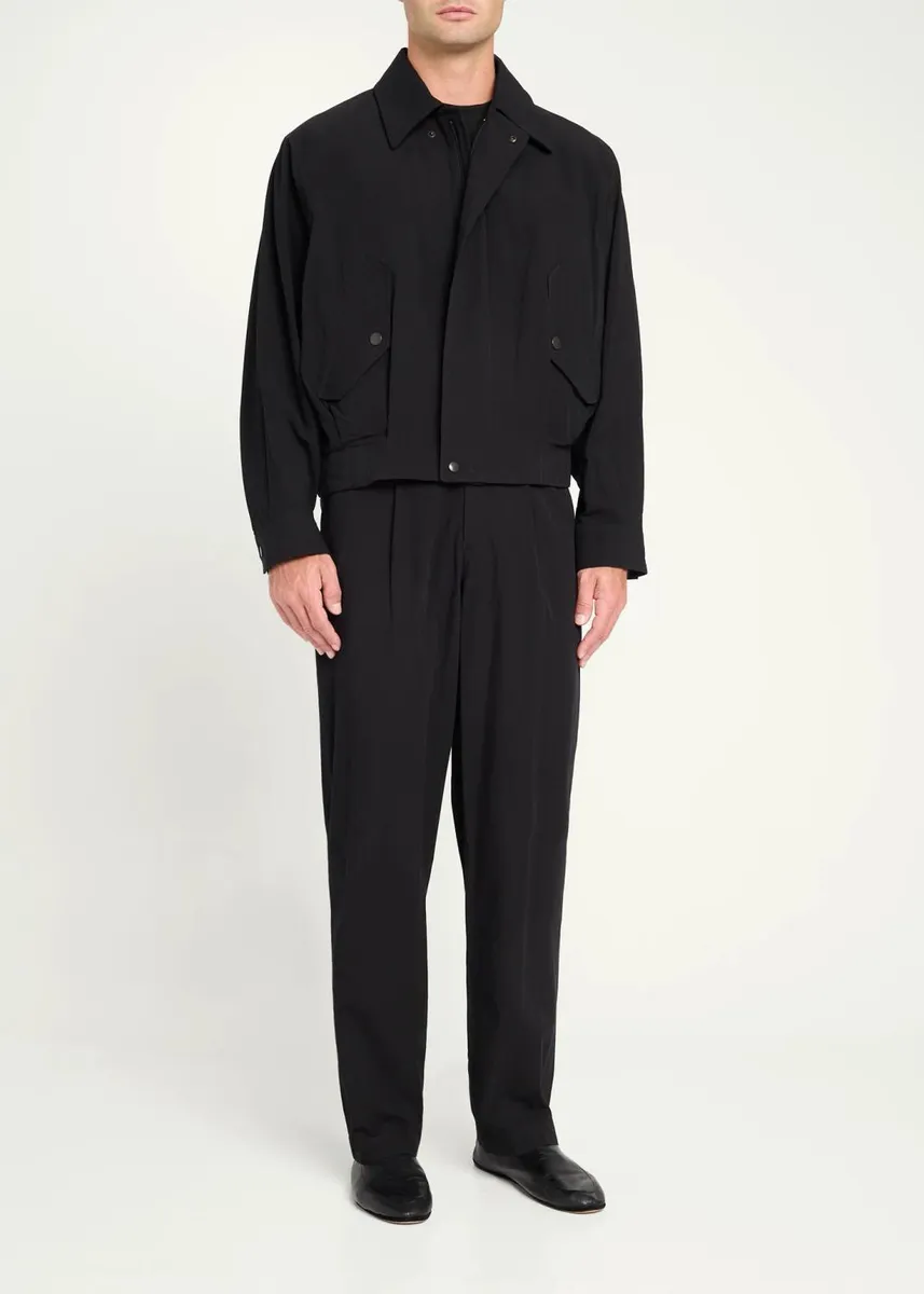 IM MEN Men's Comfort Cotton Full-Zip Jacket | Thumbnail 2 IM MEN Men's Comfort Cotton Full-Zip Jacket | Thumbnail 2