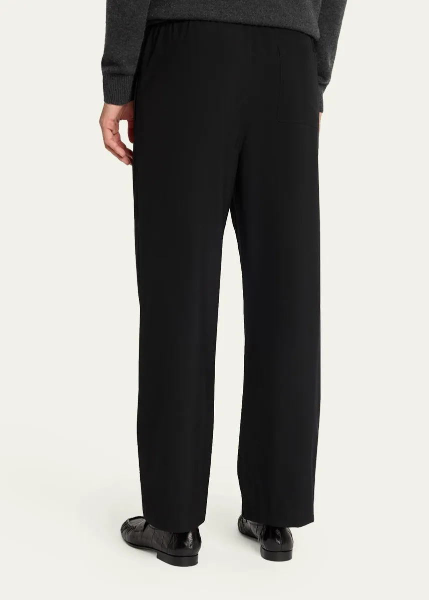The Row Men's Pascale Wool Twill Pull-On Pants | Thumbnail 3
