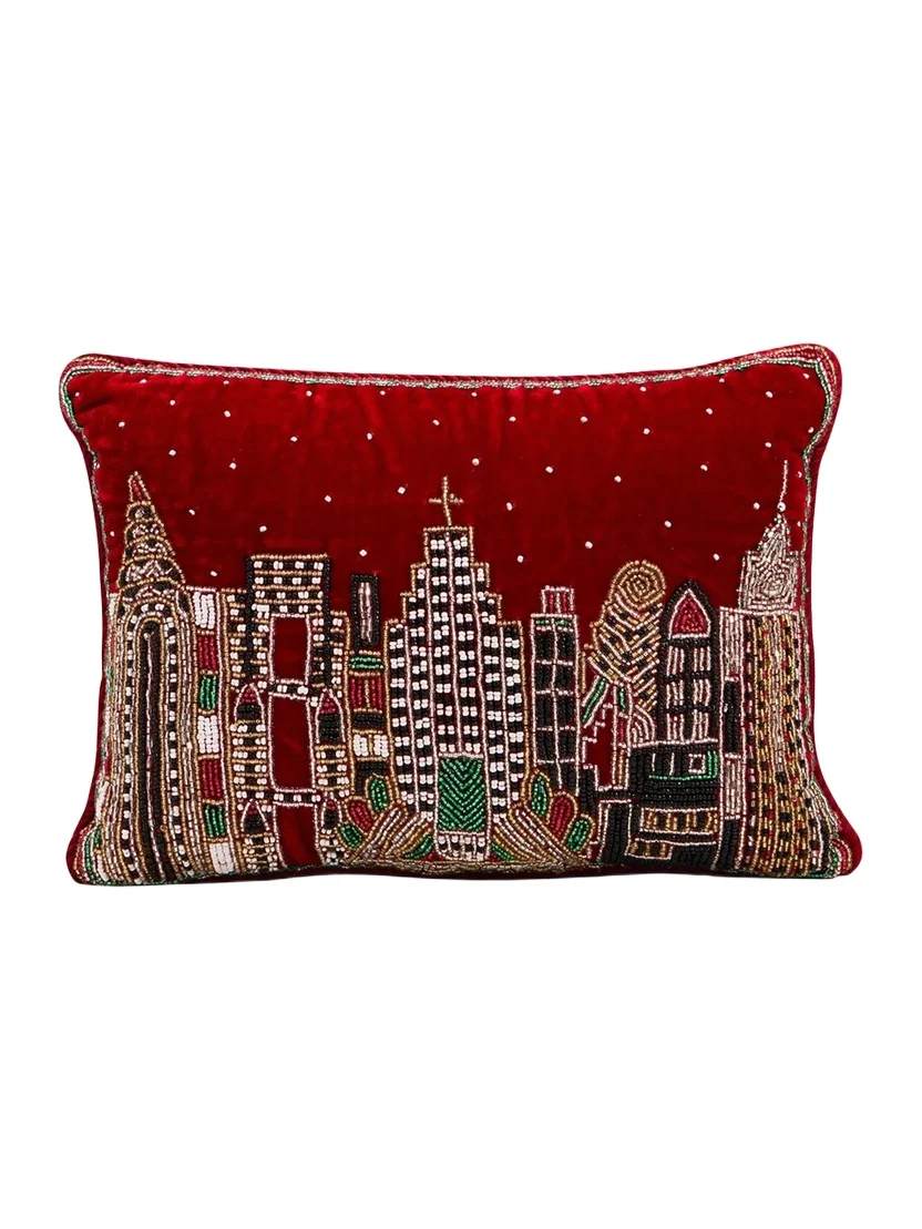 Embellished Velvet Pillow Embellished Velvet Pillow