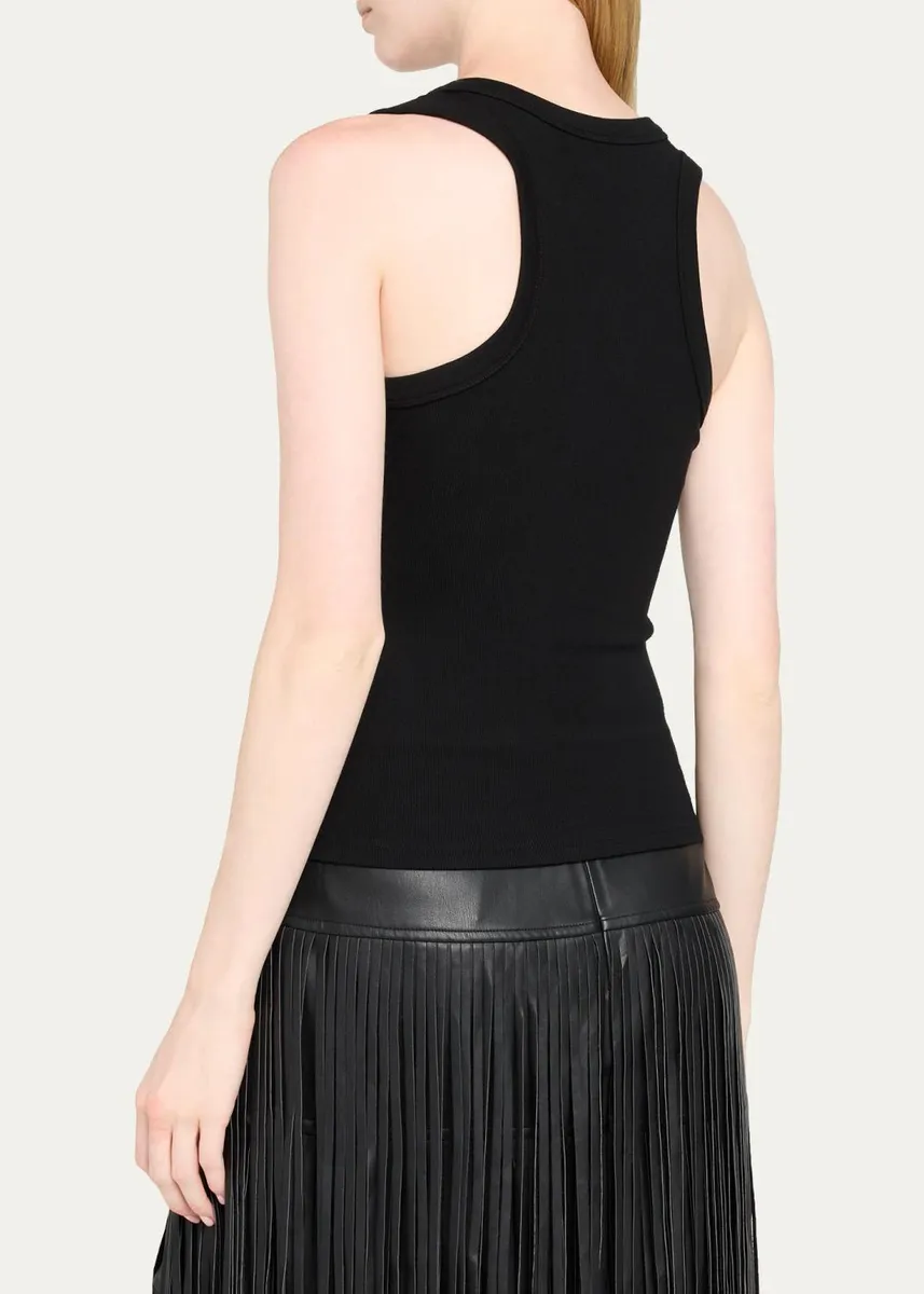 L'Agence Shania Racerback Tank Top | Thumbnail 3
