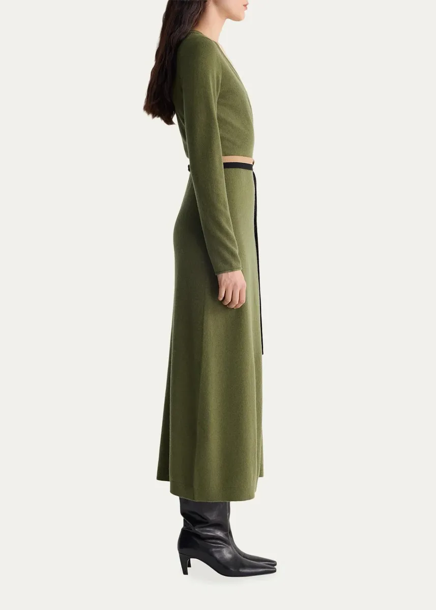 Diane von Furstenberg Bellina Wrap-Front Midi Sweater Dress | Thumbnail 4 Diane von Furstenberg Bellina Wrap-Front Midi Sweater Dress | Thumbnail 4