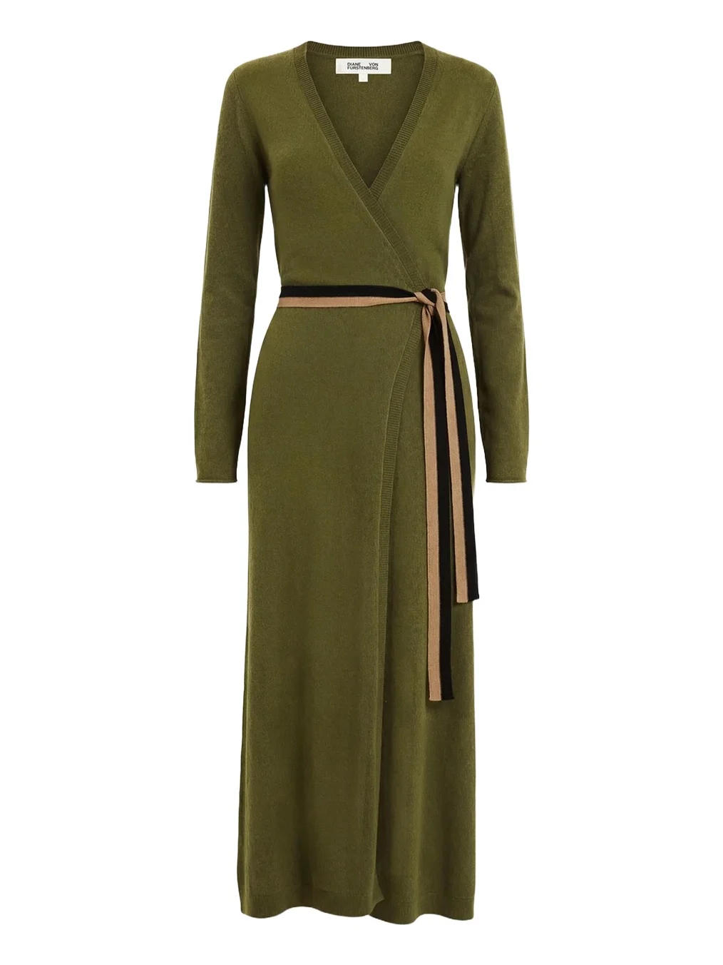 Bellina Wrap-Front Midi Sweater Dress Bellina Wrap-Front Midi Sweater Dress