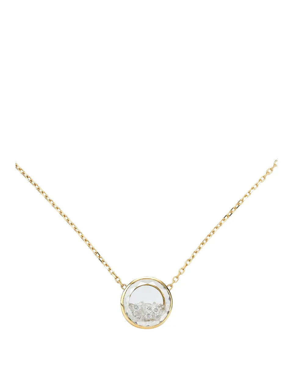 MORITZ GLIK 18K Yellow Gold Naipe Circle Diamond Kaleidoscope Shaker Necklace | Thumbnail 2 MORITZ GLIK 18K Yellow Gold Naipe Circle Diamond Kaleidoscope Shaker Necklace | Thumbnail 2