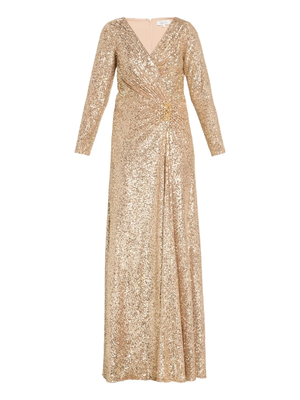 Surplice Sequin A-Line Gown Surplice Sequin A-Line Gown