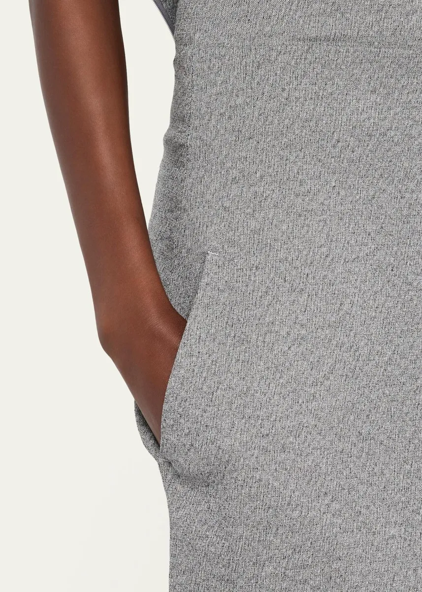 Issey Miyake Allow Sculptural Cape Maxi Dress | Thumbnail 5