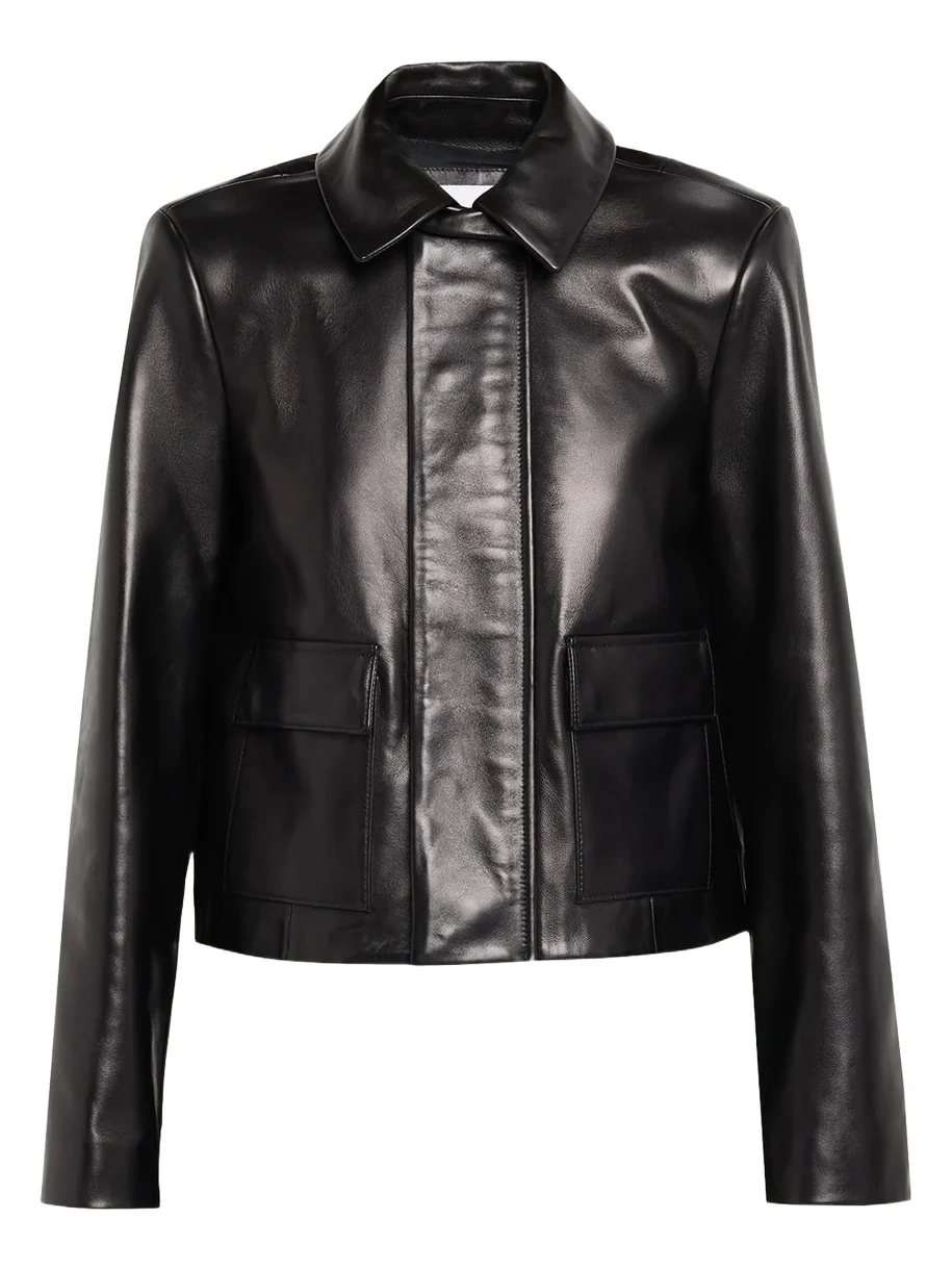Remi Leather Zip Jacket Remi Leather Zip Jacket
