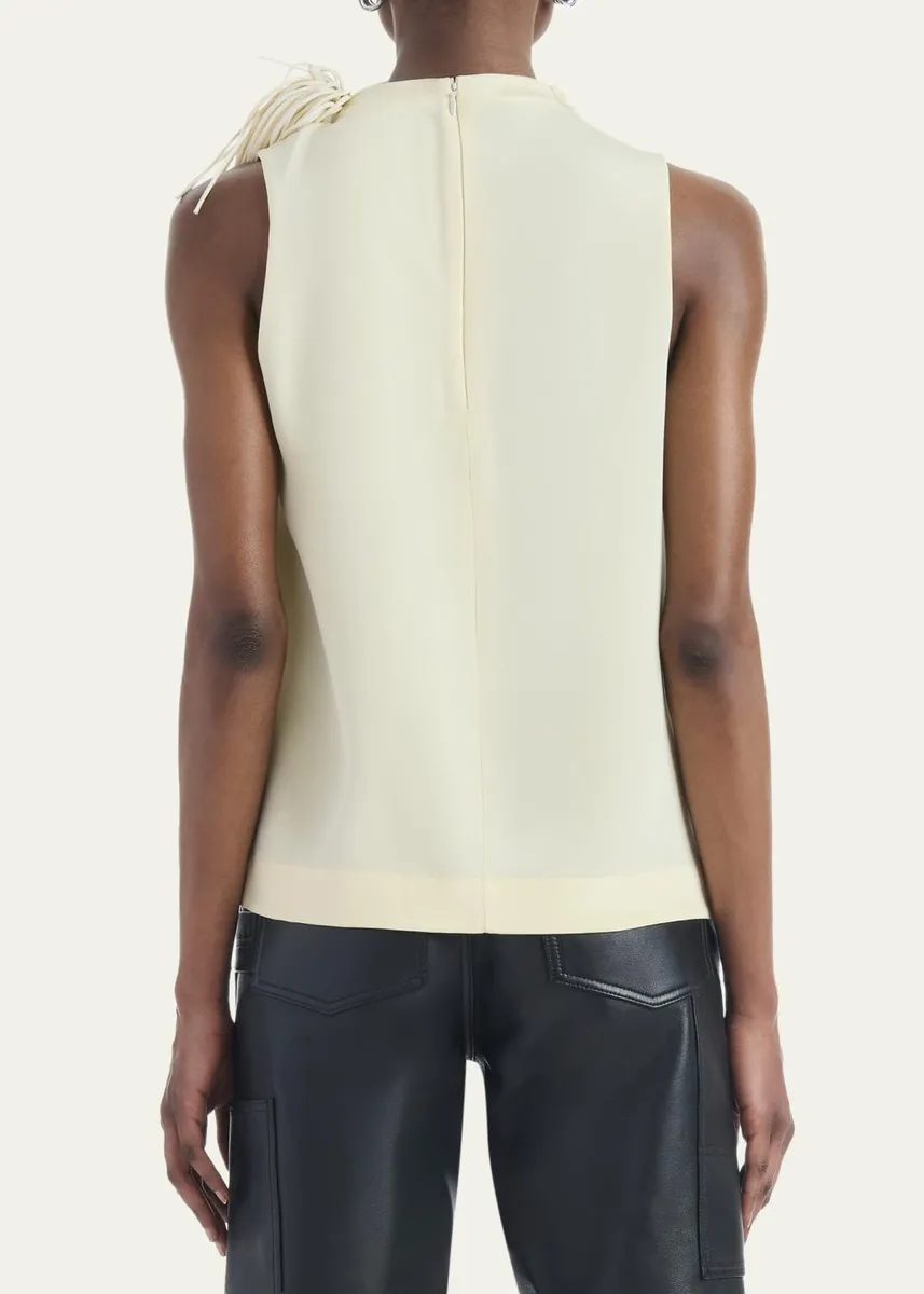 Altuzarra Alden Silk Fringe Top | Thumbnail 3 Altuzarra Alden Silk Fringe Top | Thumbnail 3