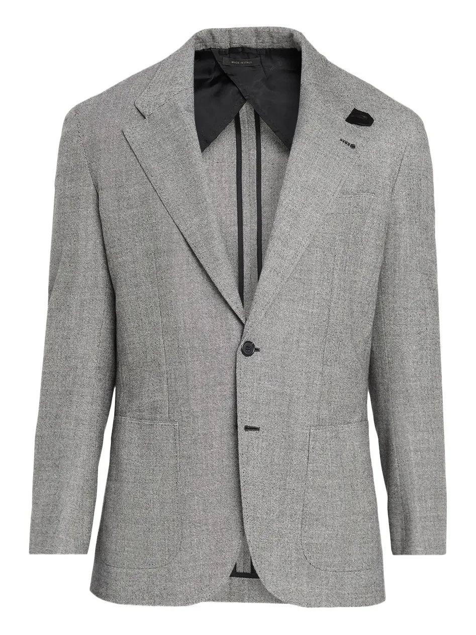 Brioni Men's Notch-Lapel Wool Blazer