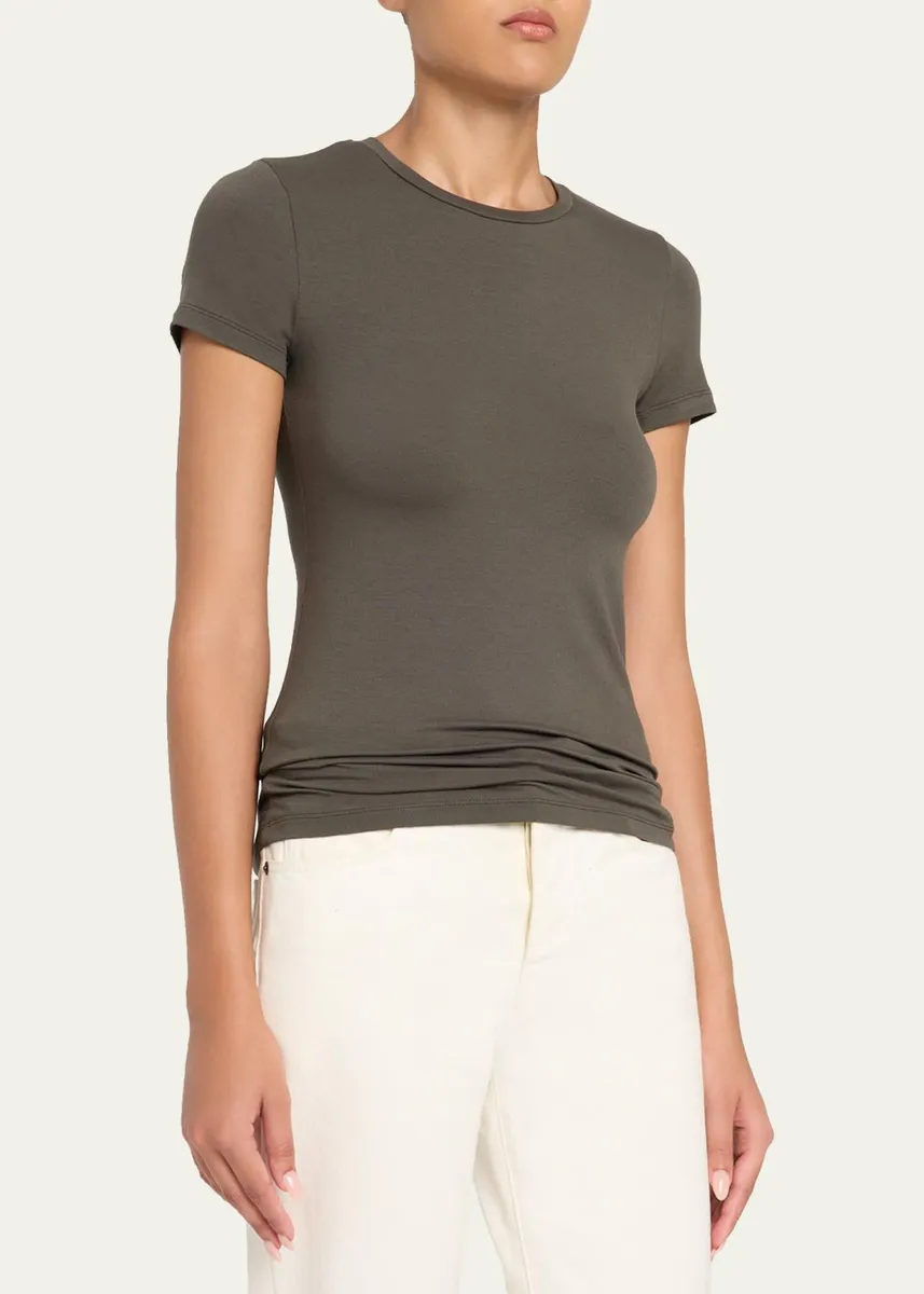 MAJESTIC FILATURES Soft Touch Short-Sleeve Crewneck T-Shirt | Thumbnail 8 MAJESTIC FILATURES Soft Touch Short-Sleeve Crewneck T-Shirt | Thumbnail 8