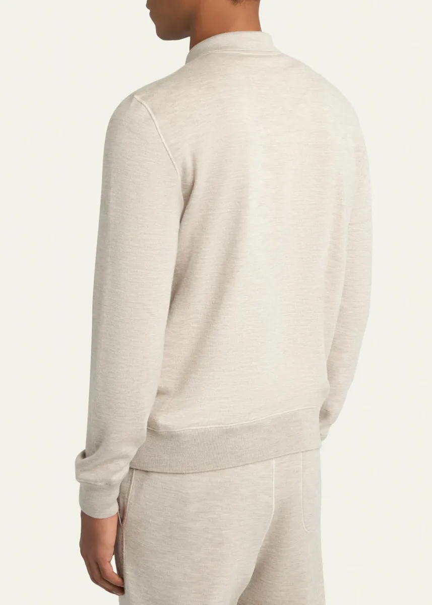 Brioni Men's Full-Zip Blouson Jacket | Thumbnail 3 Brioni Men's Full-Zip Blouson Jacket | Thumbnail 3