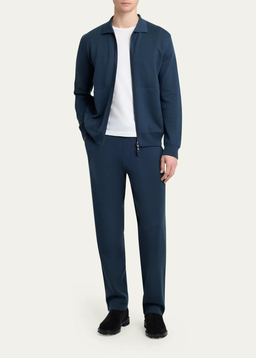 Brioni Men's Full-Zip Blouson Jacket | Thumbnail 6 Brioni Men's Full-Zip Blouson Jacket | Thumbnail 6