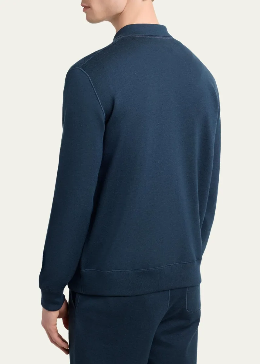 Brioni Men's Full-Zip Blouson Jacket | Thumbnail 7 Brioni Men's Full-Zip Blouson Jacket | Thumbnail 7