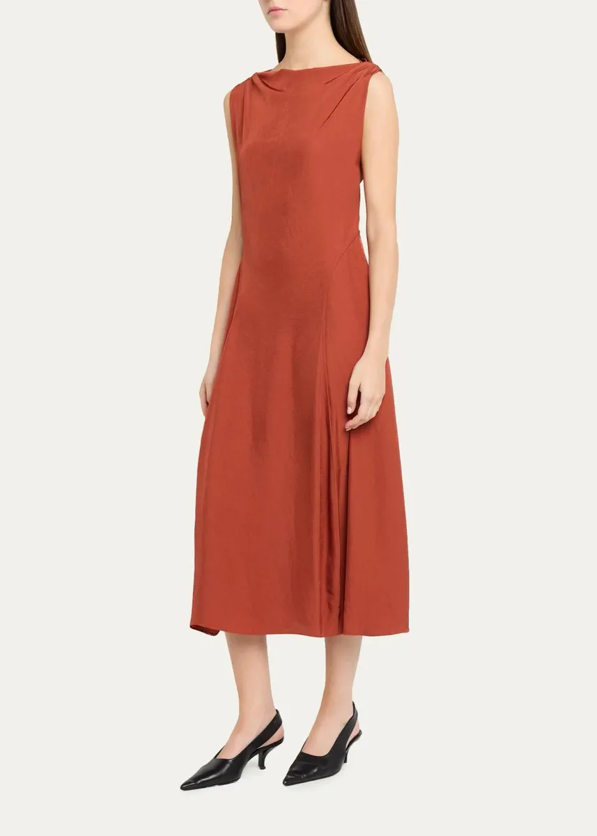 Theory Draped Parachute Dress | Thumbnail 4