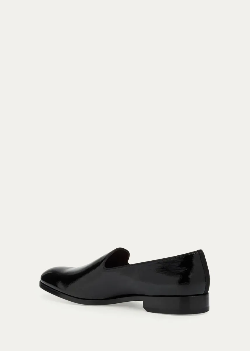 Doucals Men's Rennes Patent Leather Loafers | Thumbnail 2 Doucals Men's Rennes Patent Leather Loafers | Thumbnail 2
