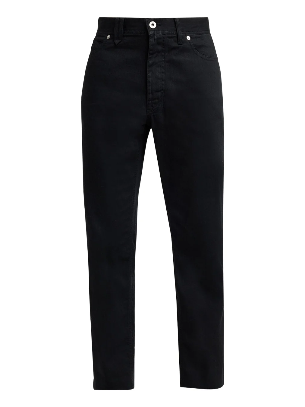 Brioni Men's Black Denim Slim Five-Pocket Pants