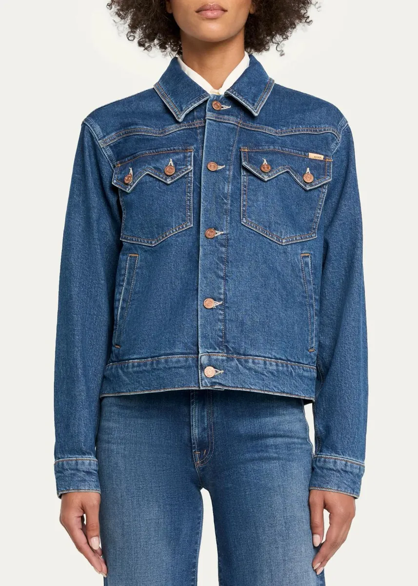 Mother The Sawtooth Denim Jacket | Thumbnail 4