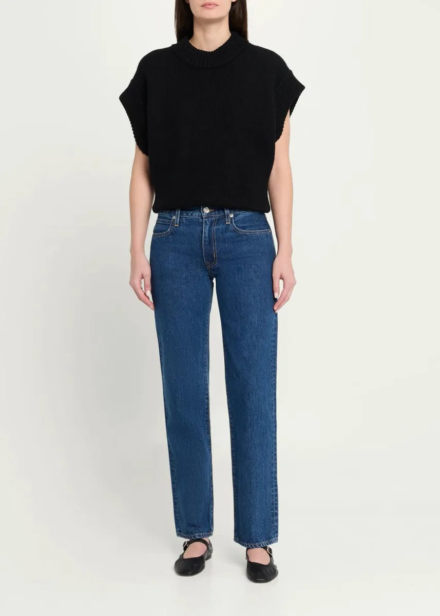 SLVRLAKE Chloe Low-Rise Straight-Leg Jeans | Thumbnail 2 SLVRLAKE Chloe Low-Rise Straight-Leg Jeans | Thumbnail 2
