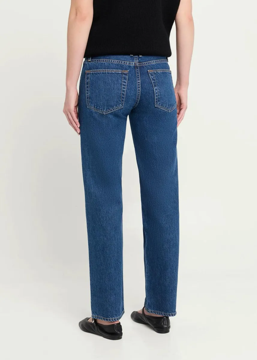 SLVRLAKE Chloe Low-Rise Straight-Leg Jeans | Thumbnail 3 SLVRLAKE Chloe Low-Rise Straight-Leg Jeans | Thumbnail 3
