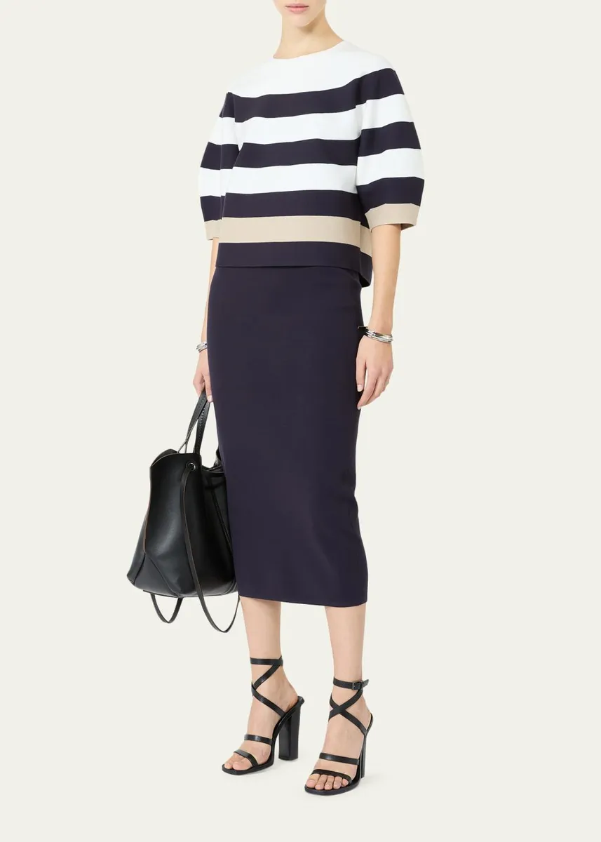Max Mara Knit Midi Pencil Skirt | Thumbnail 2