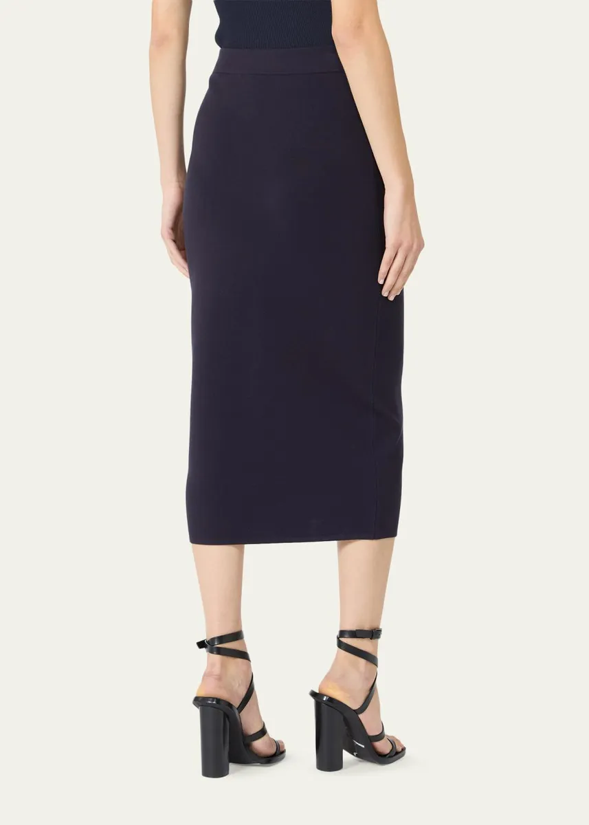 Max Mara Knit Midi Pencil Skirt | Thumbnail 3