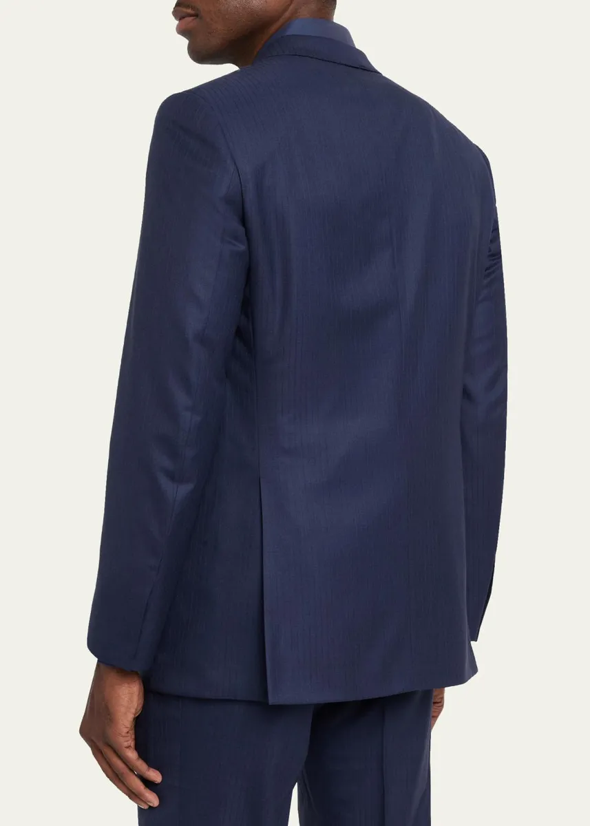 Brioni Men's Tonal Striped Two-Piece Suit | Thumbnail 5 Brioni Men's Tonal Striped Two-Piece Suit | Thumbnail 5