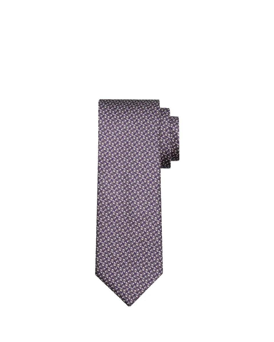 Brioni Men's Micro Print Silk Tie | Thumbnail 2 Brioni Men's Micro Print Silk Tie | Thumbnail 2