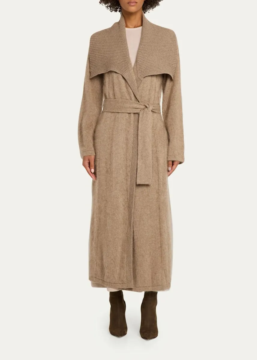 Toccin Edina Cashmere Shawl-Collar Duster | Thumbnail 2 Toccin Edina Cashmere Shawl-Collar Duster | Thumbnail 2