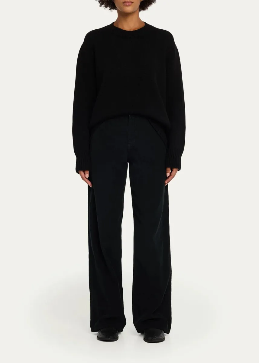 The Row Eglitta Corduroy Wide-Leg Pants | Thumbnail 2 The Row Eglitta Corduroy Wide-Leg Pants | Thumbnail 2