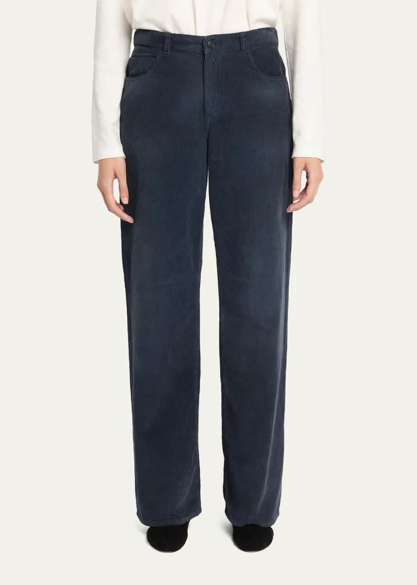 The Row Eglitta Corduroy Wide-Leg Pants | Thumbnail 8 The Row Eglitta Corduroy Wide-Leg Pants | Thumbnail 8