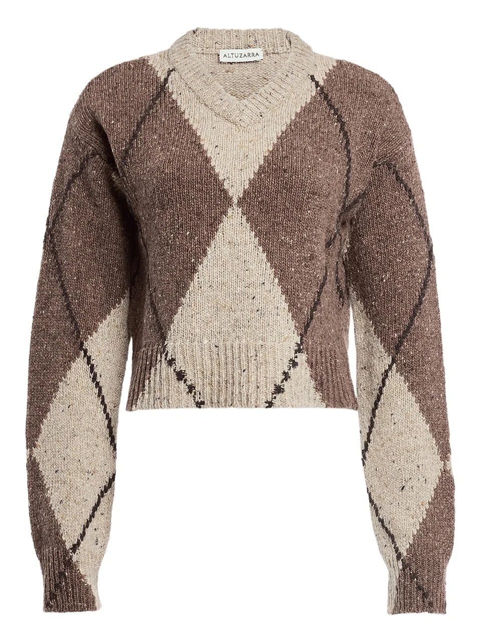 Parish Argyle V-Neck Sweater Parish Argyle V-Neck Sweater