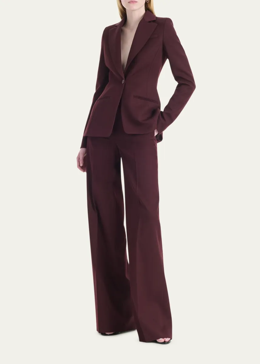 Altuzarra Rudy Wool Wide-Leg Pants | Thumbnail 2