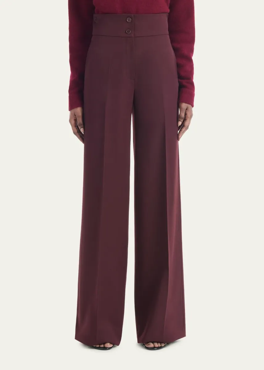 Altuzarra Rudy Wool Wide-Leg Pants | Thumbnail 4