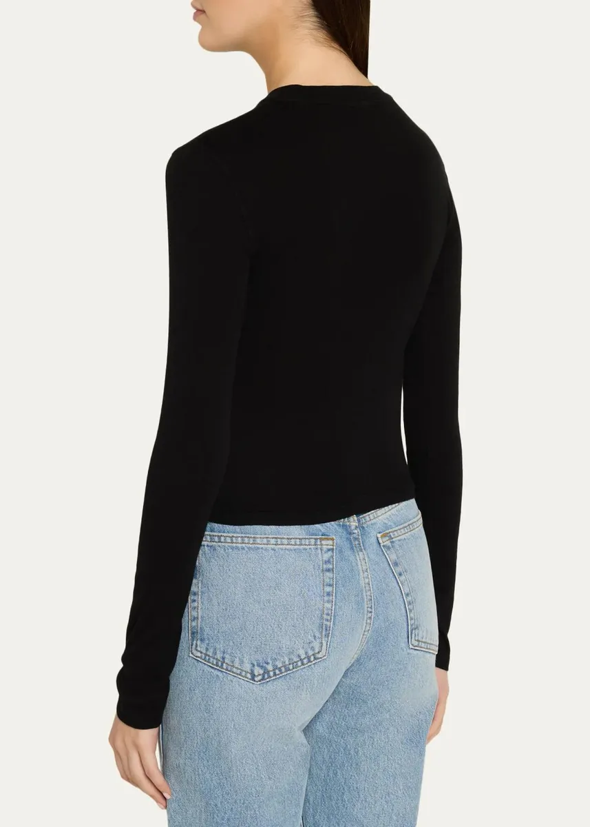 RE/DONE 90s Long Sleeve Baby Tee | Thumbnail 3 RE/DONE 90s Long Sleeve Baby Tee | Thumbnail 3
