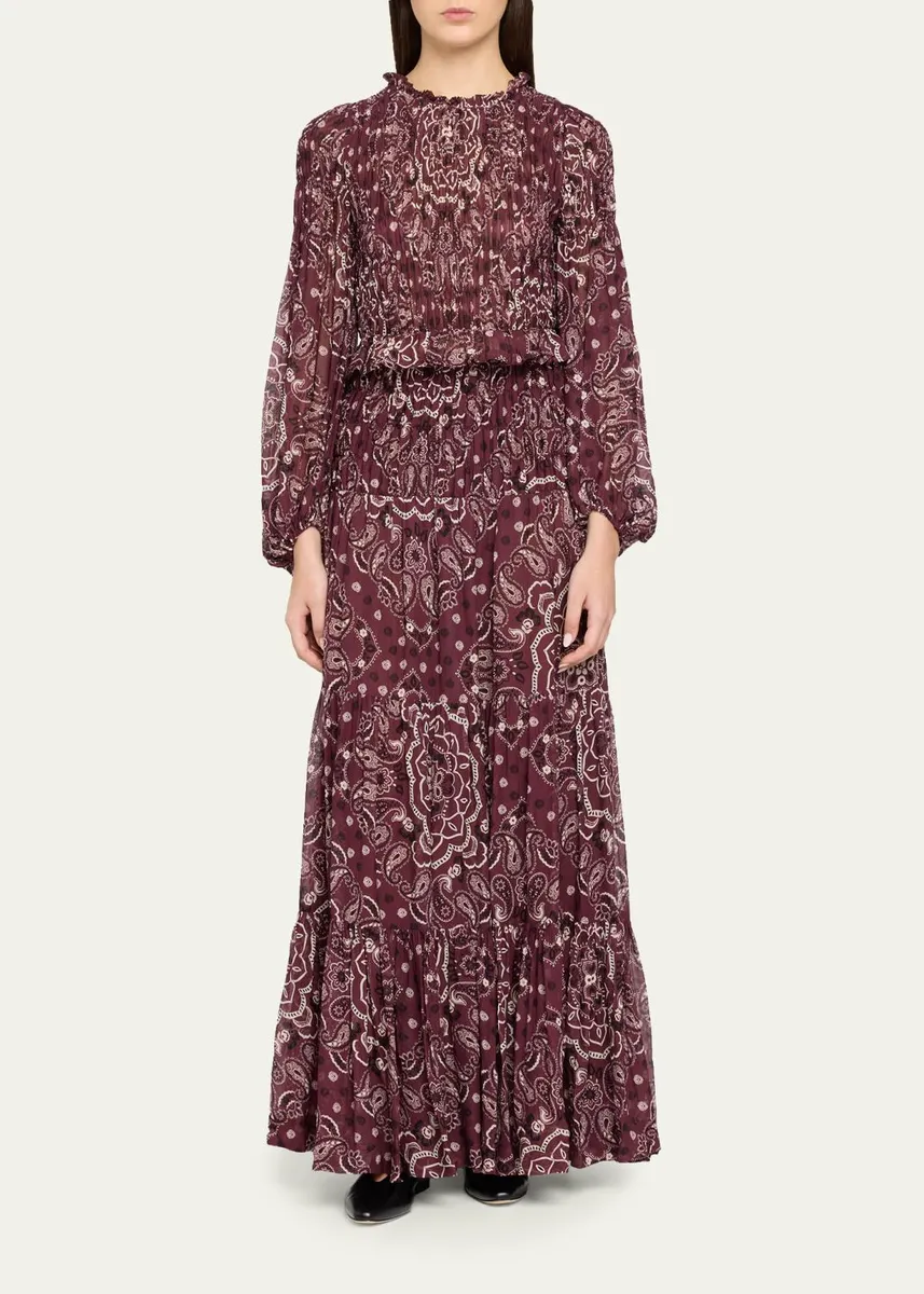 Cara Cara Emilina Paisley Maxi Skirt | Thumbnail 2