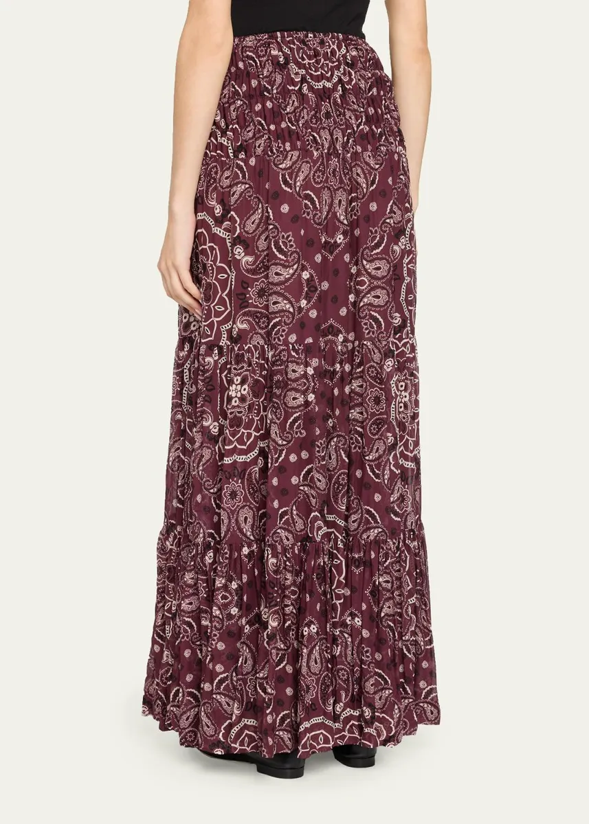 Cara Cara Emilina Paisley Maxi Skirt | Thumbnail 3