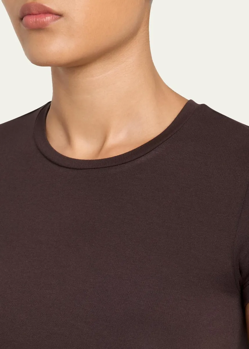MAJESTIC FILATURES Soft Touch Short-Sleeve Crewneck T-Shirt | Thumbnail 9