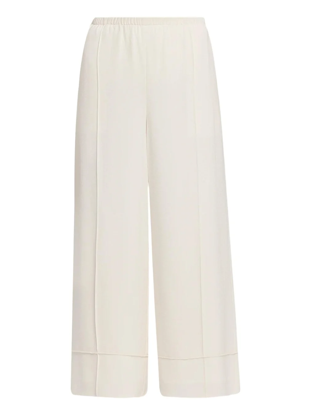 Crop Pintuck Wide-Leg Pants Crop Pintuck Wide-Leg Pants
