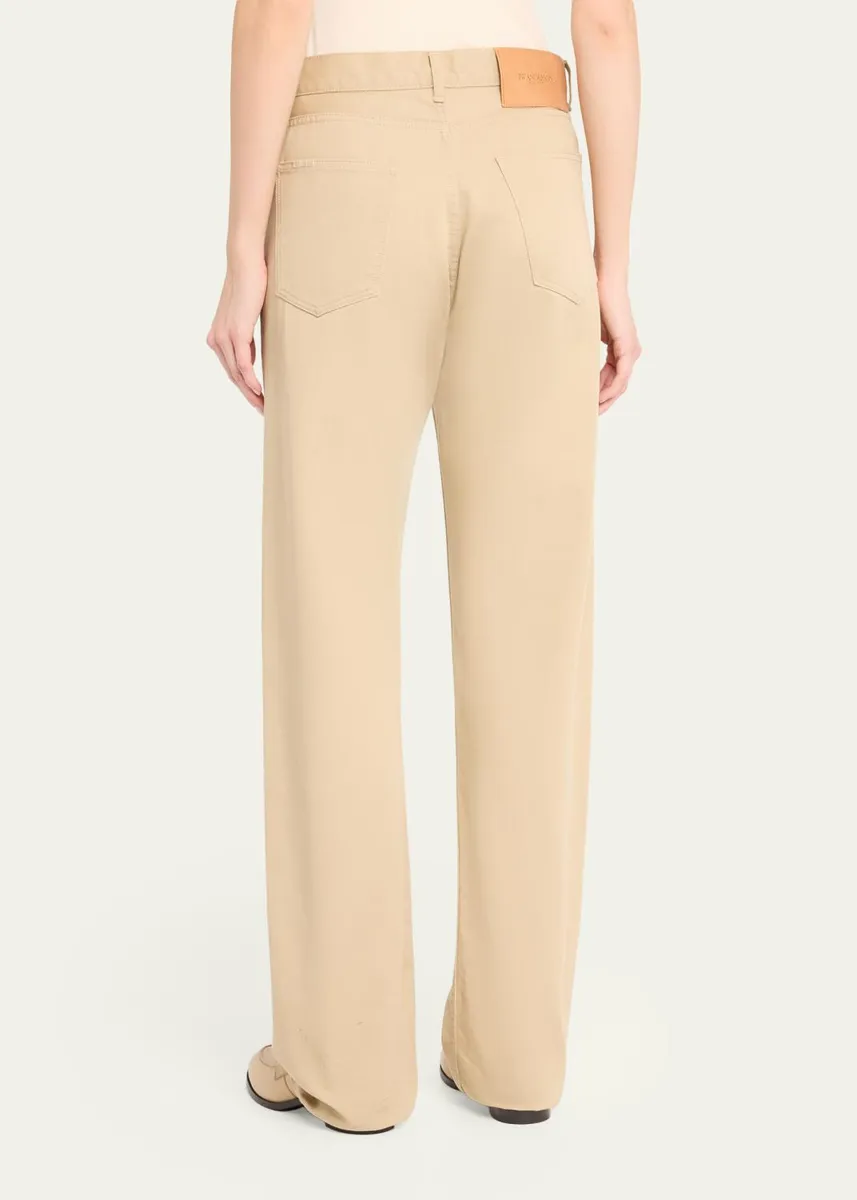 JW Anderson Mid-Rise Straight-Leg Jeans | Thumbnail 3 JW Anderson Mid-Rise Straight-Leg Jeans | Thumbnail 3