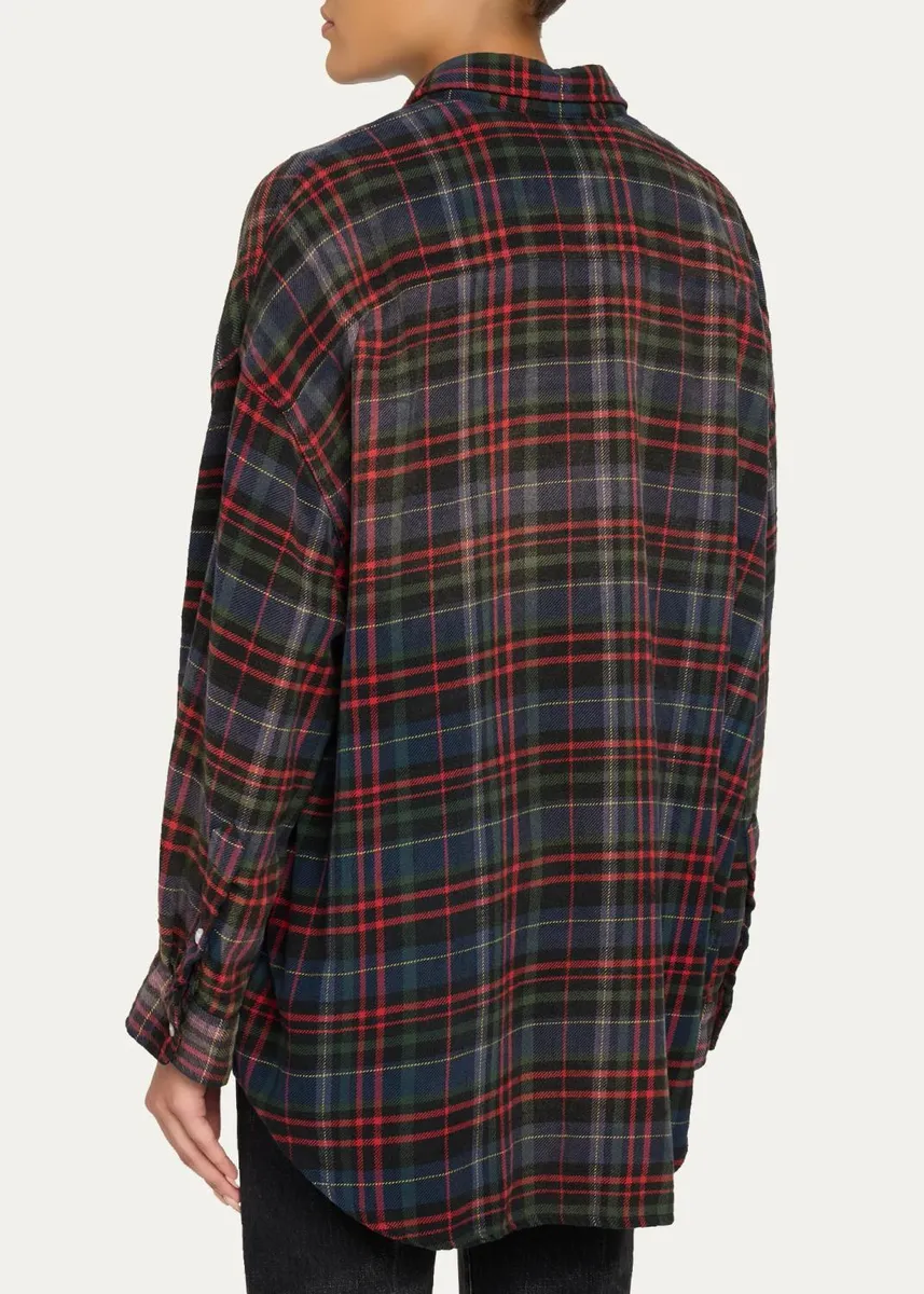 R13 Drop Neck Workshirt | Thumbnail 3 R13 Drop Neck Workshirt | Thumbnail 3