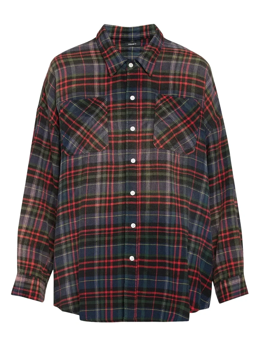 R13 Drop Neck Workshirt | Thumbnail 1 R13 Drop Neck Workshirt | Thumbnail 1