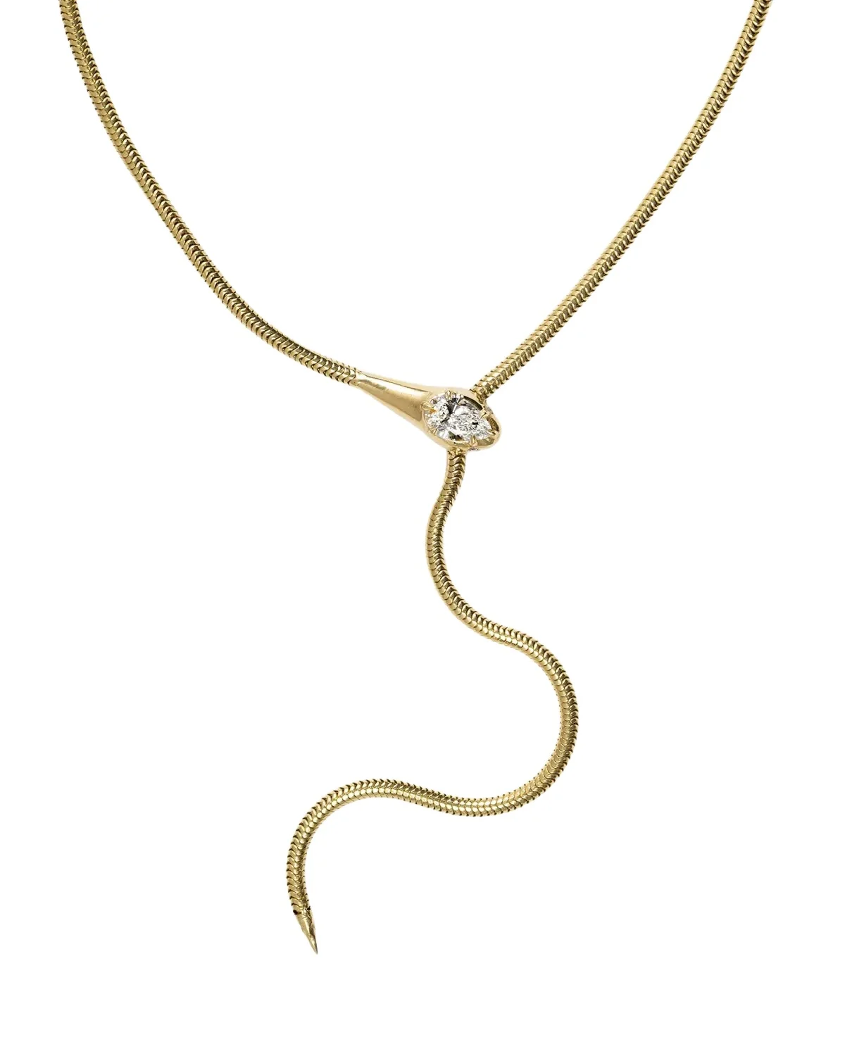 Serpent Lariat Necklace Serpent Lariat Necklace