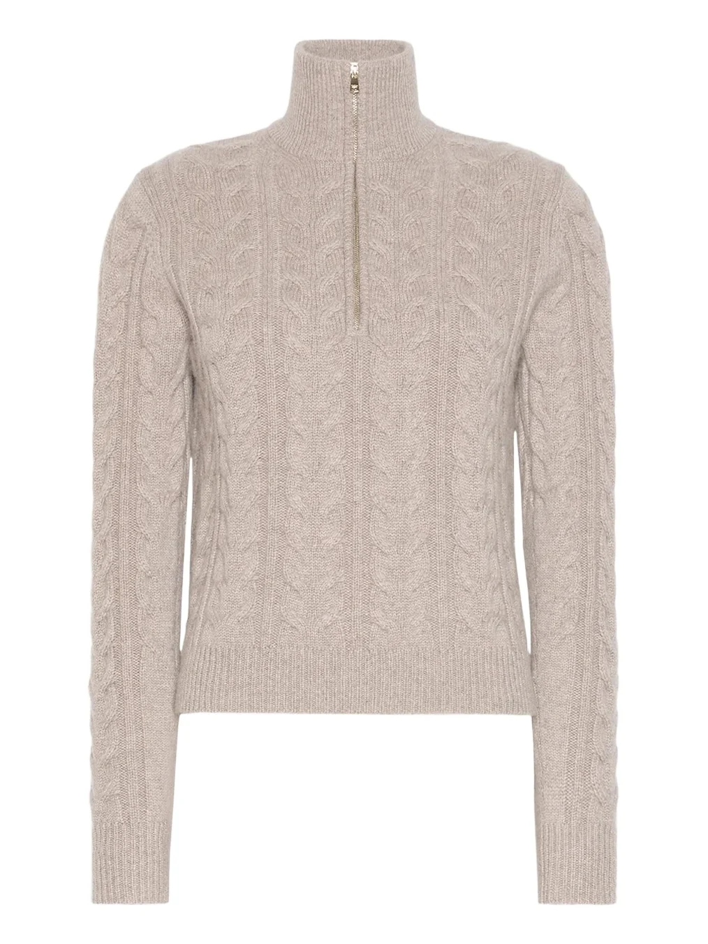 Max Mara Cable-Knit Cashmere Yarn Sweater