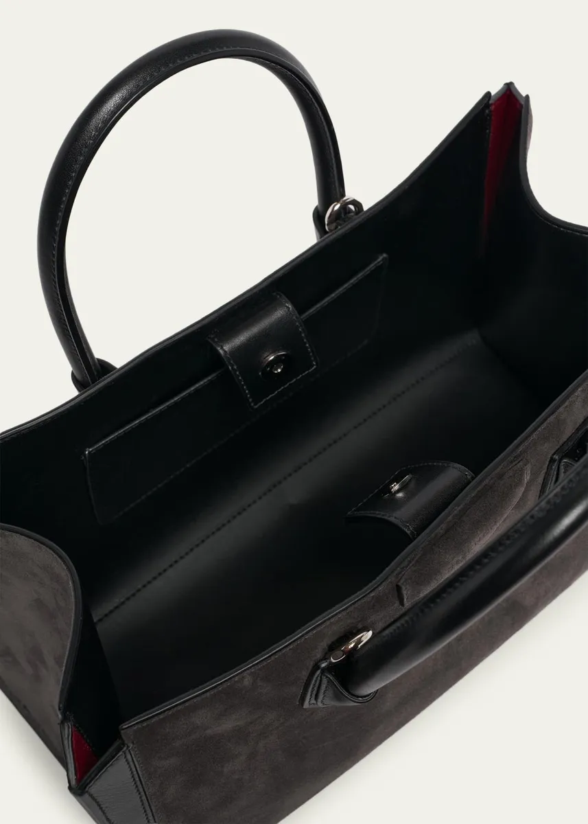 Givenchy Antigona Suede & Leather Carryall Top-Handle Bag | Thumbnail 4