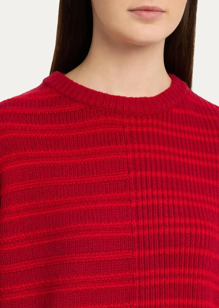 Proenza Schouler White Label Pandora Striped Wool-Blend Sweater | Thumbnail 5