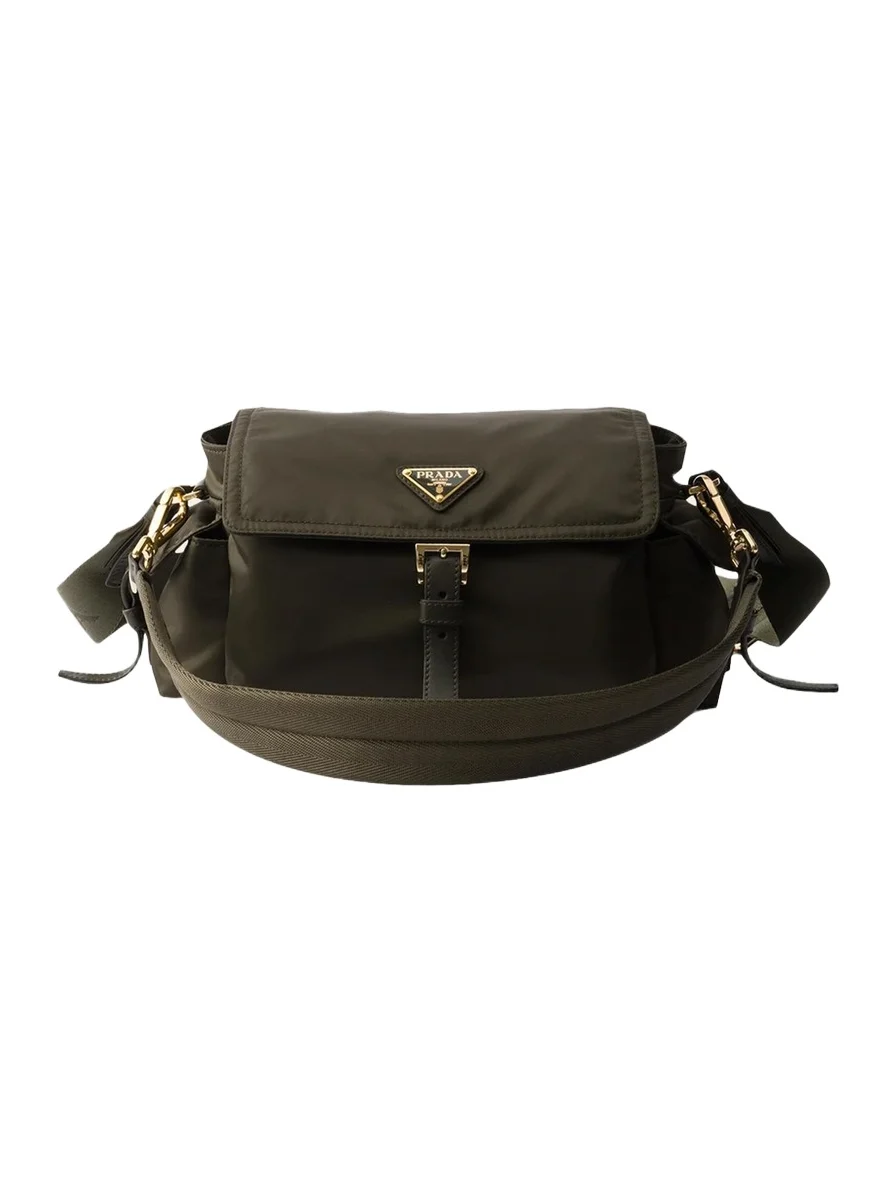 Explore Medium Re-Nylon Shoulder Bag Explore Medium Re-Nylon Shoulder Bag